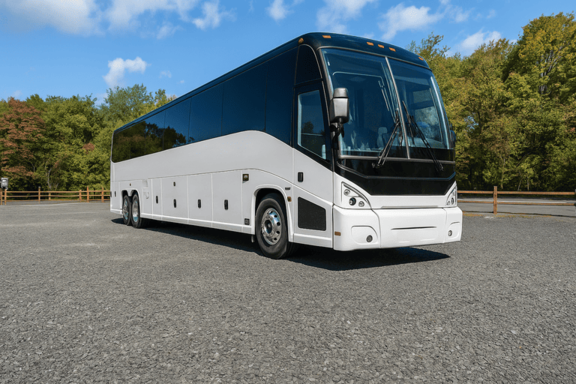 Charter Bus Rental Milpitas 56 Passenger Charter Bus