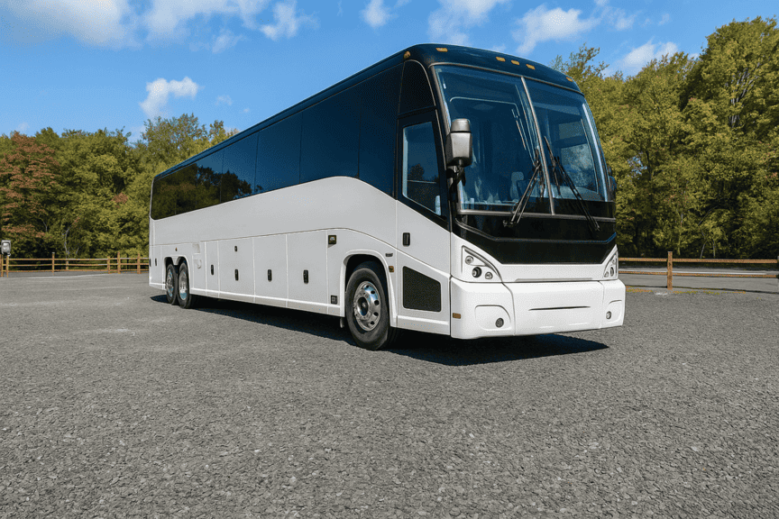 picture of Charter Bus Rental Milpitas coach bus