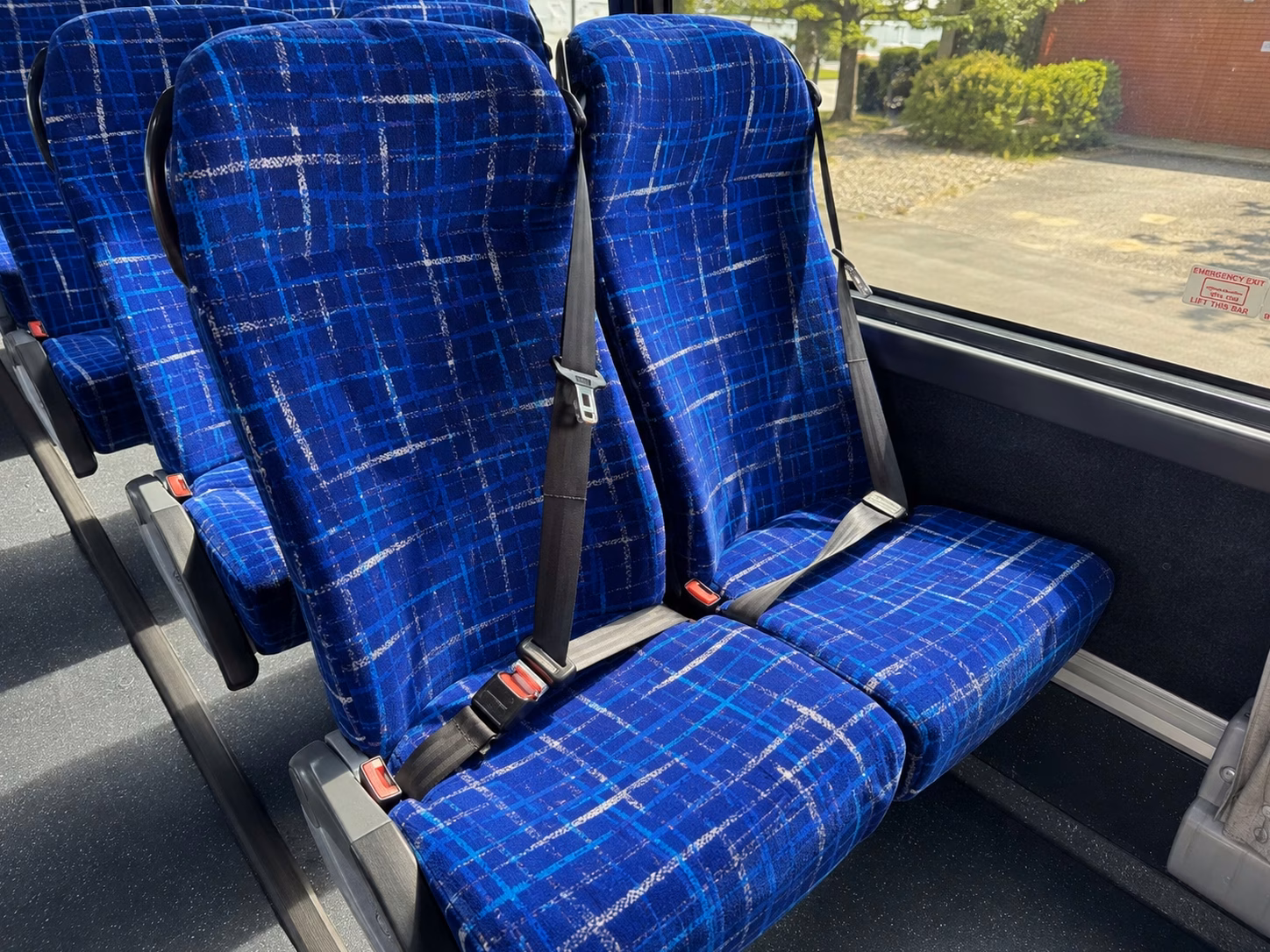 milpitas charter bus rental interior
