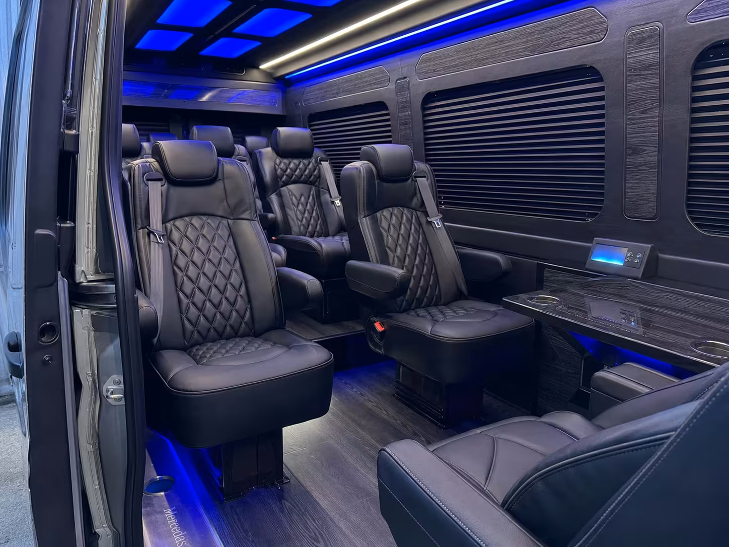 sprinter van transportation for groups and events across milpitas